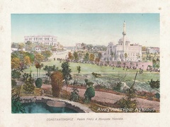 Constantinople_Palais Yildiz & Mosquee Hamidie